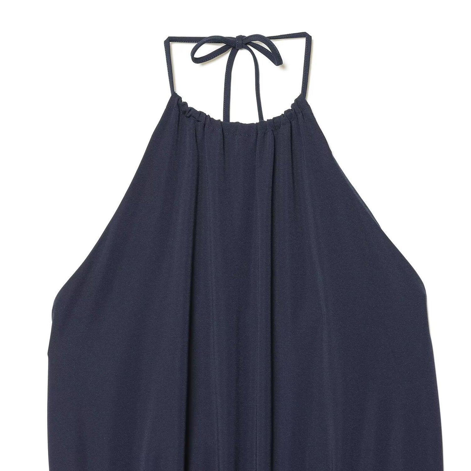 Spicy girl hanging neck collar dress