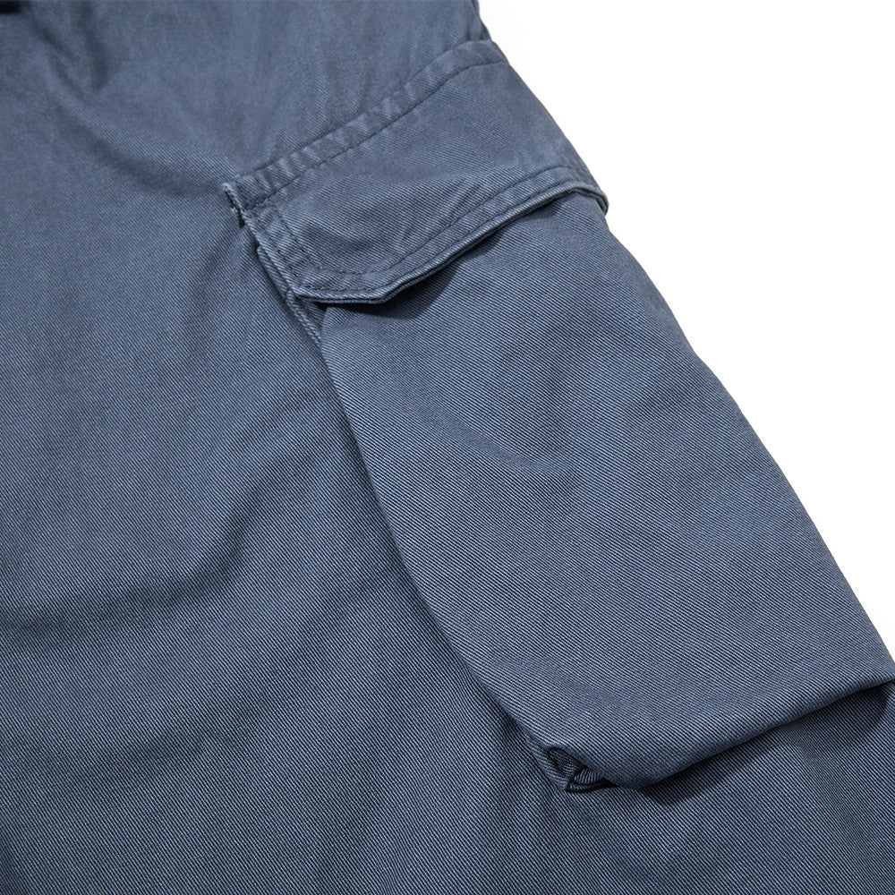 Multi pocket workwear flared pants