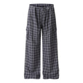 Plaid workwear pants