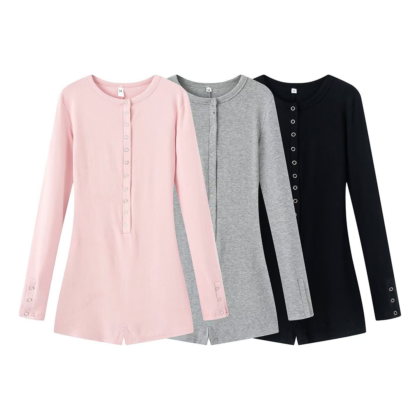 French stretch slim fitting jumpsuit for women