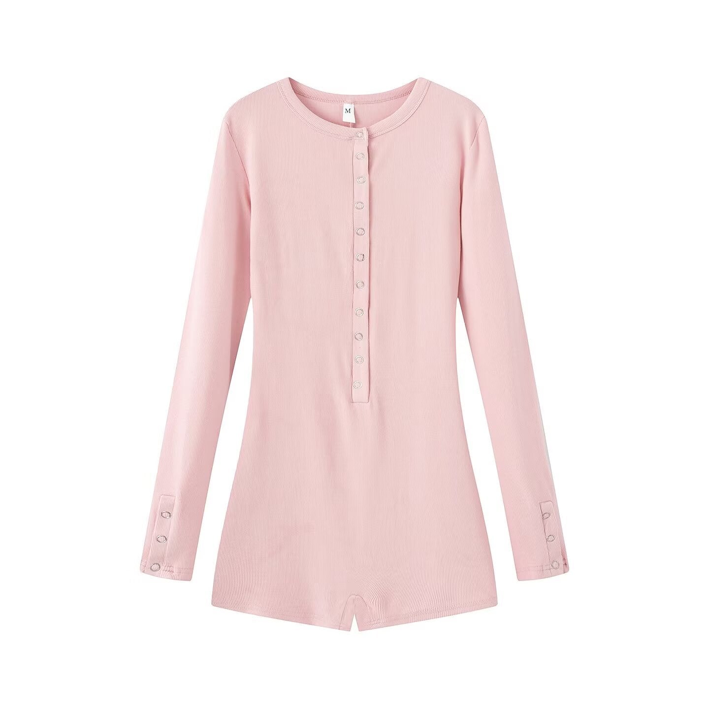 French stretch slim fitting jumpsuit for women